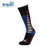 Chaussettes De Ski RYWAN Fury Noir / Bleu Unisexe
