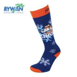 Chaussettes De Ski RYWAN Snow Kidz Bleu Junior