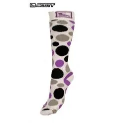 Chaussettes De Ski SCOTT Polka Purple Unisexe