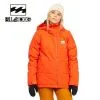 Doudoune De Ski BILLABONG Down Rider Orange Feu Femme