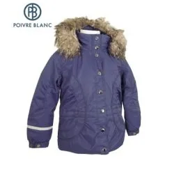 Veste De Ski POIVRE BLANC Sabli Bleu BB Filles