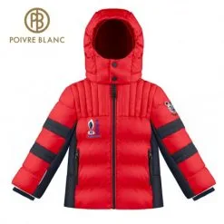 Doudoune Chaude POIVRE BLANC Pour Les Enfants En Déstockage