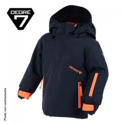 Veste De Ski DEGRE 7 Slide Bleu Marine BB Garcon