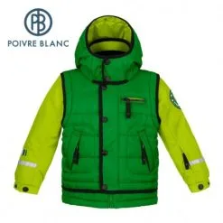 POIVRE BLANC Blouson De Ski Acidulée Pour Les Vacances Au Ski