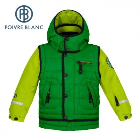 POIVRE BLANC Blouson De Ski Acidulée Pour Les Vacances Au Ski