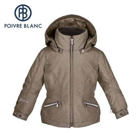 Veste De Ski POIVRE BLANC W15-1002 BBGL Bronze BB Fille