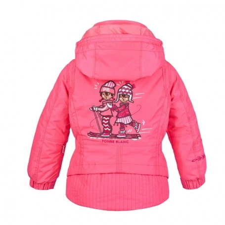 Veste Rose Pour Les Enfants Poivre Blanc Pas Cher – Image 2