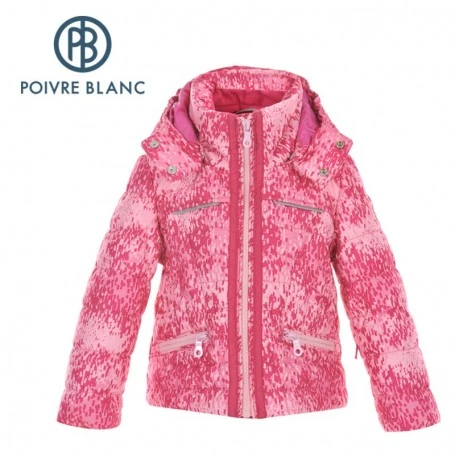 Veste De Ski Enfant Poivre Blanc Pas Cher