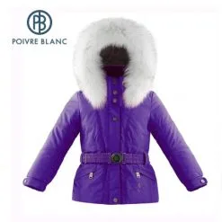 Veste De Ski POIVRE BLANC W14-1000 BBGL/A Violet BB Filles