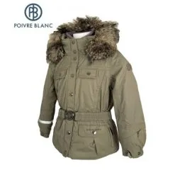 Veste Fille Pour L'hiver De La Marque Poivre Blanc En Destockage