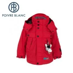 Veste De Ski POIVRE BLANC W13-0900 BBBY Rouge BB Garçon