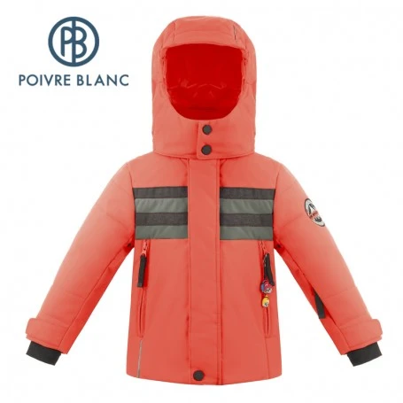 Veste De Ski POIVRE BLANC W18-900 BBBY Orange Garçon