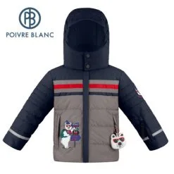 Veste De Ski POIVRE BLANC W19-0903 BBBY Marron BB Garçon