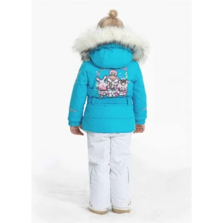 Veste De Ski POIVRE BLANC W19-1008 BBGL/A Rose BB Fille – Image 2
