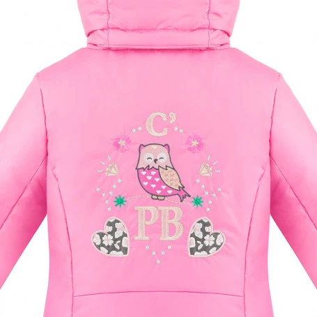 Veste De Ski POIVRE BLANC W19-1009 BBGL/A Rose BB Fille – Image 2