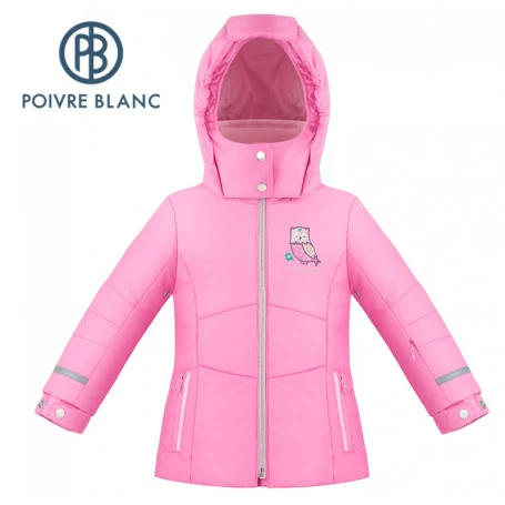 Veste De Ski POIVRE BLANC W19-1009 BBGL/A Rose BB Fille