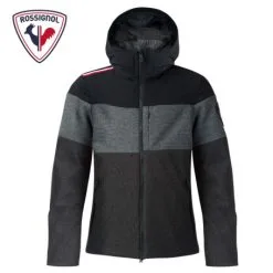 Veste De Ski ROSSIGNOL Palmarès Knit Noir Homme