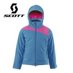 Veste De Ski SCOTT G's Jacket Pro Stretch Bleu / Rose Fille