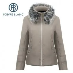 Veste Softshell POIVRE BLANC En Destockage